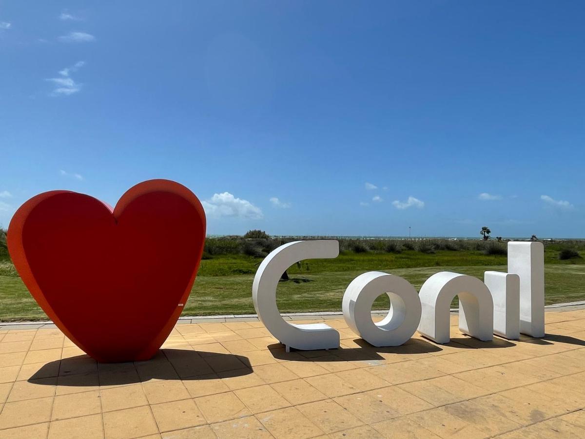 Apartamento Conil Playa & Centrico, Con Aire Acond Y Wifi -Solo Familias Y Parejas- 科尼尔-德拉弗龙特拉 外观 照片